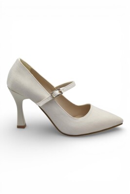 801 Kadın Topuklu Ayakkabı 9 cm Kadeh Topuk Abiye Düğün Nişan Ayakkabısı - 3