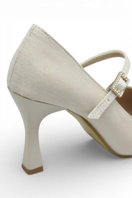 801 Kadın Topuklu Ayakkabı 9 cm Kadeh Topuk Abiye Düğün Nişan Ayakkabısı - 9