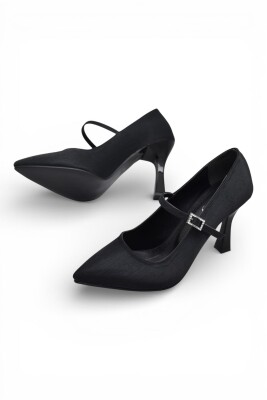 801 Kadın Topuklu Ayakkabı 9 cm Kadeh Topuk Abiye Düğün Nişan Ayakkabısı - 10