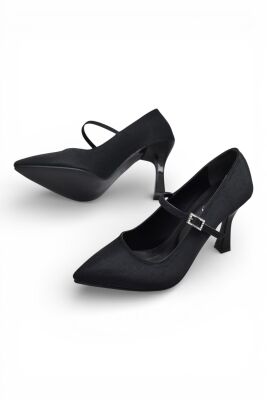 801 Kadın Topuklu Ayakkabı 9 cm Kadeh Topuk Abiye Düğün Nişan Ayakkabısı - 10