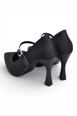 801 Kadın Topuklu Ayakkabı 9 cm Kadeh Topuk Abiye Düğün Nişan Ayakkabısı - 12