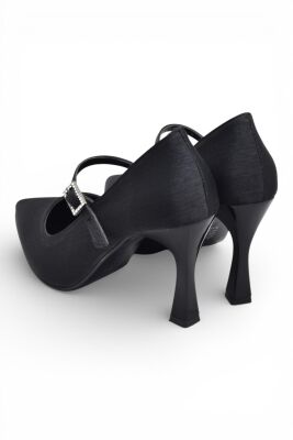 801 Kadın Topuklu Ayakkabı 9 cm Kadeh Topuk Abiye Düğün Nişan Ayakkabısı - 12