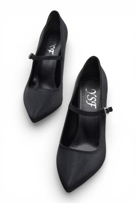 801 Kadın Topuklu Ayakkabı 9 cm Kadeh Topuk Abiye Düğün Nişan Ayakkabısı - 14