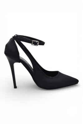 802 Bilekten Bağlamalı Kadın Topuklu Ayakkabı 9,5 cm Kadeh Topuk Abiye Düğün Nişan Ayakkabısı - 7