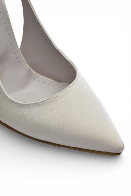 802 Bilekten Bağlamalı Kadın Topuklu Ayakkabı 9,5 cm Kadeh Topuk Abiye Düğün Nişan Ayakkabısı - 15