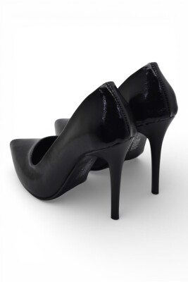 803 Stiletto Kadın Topuklu Ayakkabı 10,5 cm İnce Topuk Abiye Düğün Nişan Ayakkabısı - 8