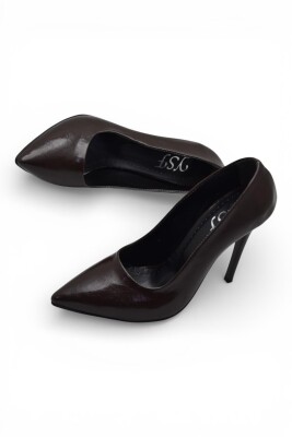 803 Stiletto Kadın Topuklu Ayakkabı 10,5 cm İnce Topuk Abiye Düğün Nişan Ayakkabısı - 12