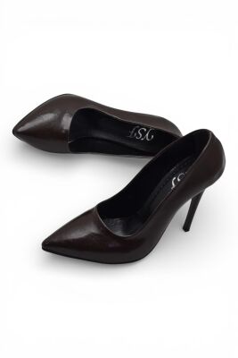 803 Stiletto Kadın Topuklu Ayakkabı 10,5 cm İnce Topuk Abiye Düğün Nişan Ayakkabısı - 12