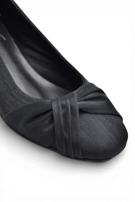 804 Kadın Topuklu Ayakkabı 3,5 cm Kalın Topuklu Anne Topuklu Ayakkabı - 10