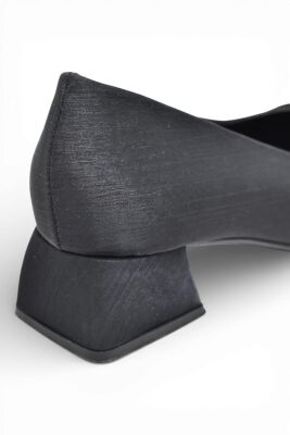 804 Kadın Topuklu Ayakkabı 3,5 cm Kalın Topuklu Anne Topuklu Ayakkabı - 8