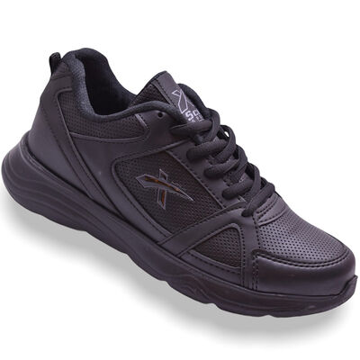 8081 Ortopedi Kışlık Kadın Spor Erkek Ayakkabı UNİSEX Siyah Sneakers - 1