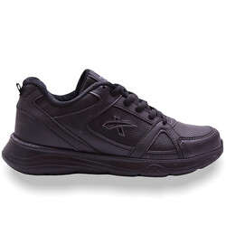 8081 Ortopedi Kışlık Kadın Spor Erkek Ayakkabı UNİSEX Siyah Sneakers - 2