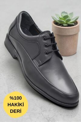 823 Hazır Rahat Taban İçi Dışı Deri Erkek Ayakkabı Bağcıklı Klasik Erkek Ayakkabı - 1