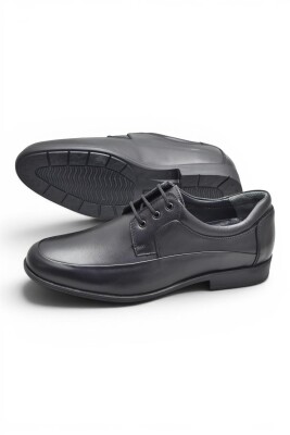 823 Hazır Rahat Taban İçi Dışı Deri Erkek Ayakkabı Bağcıklı Klasik Erkek Ayakkabı - 4