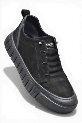 825 Tam Ortopedik Taban %100 Hakiki Deri Lastik Bağcıklı Erkek Ayakkabı Casual Erkek Ayakkabı - ISPARTALILAR