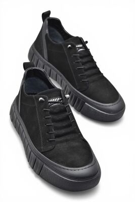 825 Tam Ortopedik Taban %100 Hakiki Deri Lastik Bağcıklı Erkek Ayakkabı Casual Erkek Ayakkabı - 2