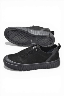 825 Tam Ortopedik Taban %100 Hakiki Deri Lastik Bağcıklı Erkek Ayakkabı Casual Erkek Ayakkabı - 4