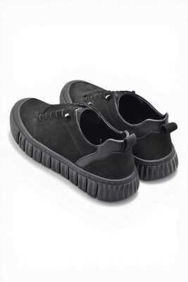 825 Tam Ortopedik Taban %100 Hakiki Deri Lastik Bağcıklı Erkek Ayakkabı Casual Erkek Ayakkabı - 5