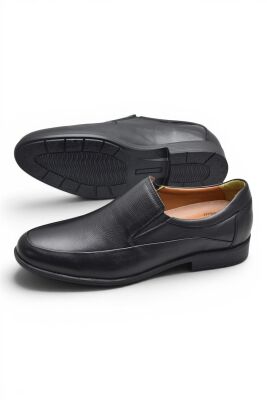 882 Hazır Rahat Taban İçi Dışı Deri Erkek Ayakkabı Bağcıksız Klasik Erkek Ayakkabı - 4