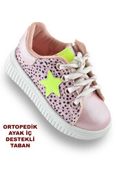 ISPARTALILAR - 90BB Çocuk Bebe Spor Klasik Ayakkabı Kız Bebe Ayakkabı