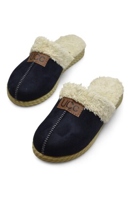 95FX Kışlık Ev Terliği Yünlü Ev terliği Kadın Kışlık Terlik - 4