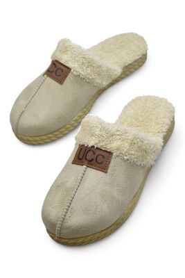 95FX Kışlık Ev Terliği Yünlü Ev terliği Kadın Kışlık Terlik - 6