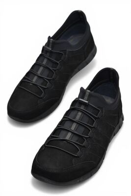 970 Ortopedik Taban Günlük Hakiki Deri Erkek Ayakkabı Esnek Hazır Taban Casual Ayakkabı - 5