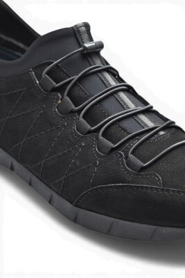 970 Ortopedik Taban Günlük Hakiki Deri Erkek Ayakkabı Esnek Hazır Taban Casual Ayakkabı - 6