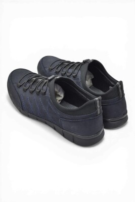 970 Ortopedik Taban Günlük Hakiki Deri Erkek Ayakkabı Esnek Hazır Taban Casual Ayakkabı - 27