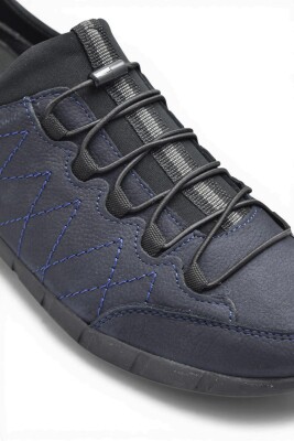 970 Ortopedik Taban Günlük Hakiki Deri Erkek Ayakkabı Esnek Hazır Taban Casual Ayakkabı - 28