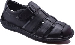 ISPARTALILAR - Ayakkabiburada 033 Günlük Hakiki Deri Erkek Sandalet Ayakkabı