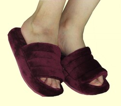Ayakkabiburada 091 Peluş Kadın Ev Terliği Kışlık Terlik - 7