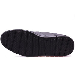 Ayakkabiburada 1050 SİYAH Hakiki Deri Erkek Kışlık Ayakkabı KK - Thumbnail