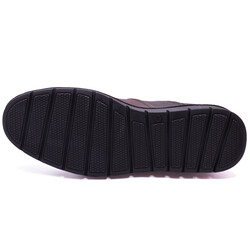 Ayakkabiburada 1050 SİYAH Hakiki Deri Erkek Kışlık Ayakkabı KK - Thumbnail
