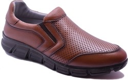 Ayakkabiburada 2020-53 Hakiki Deri Erkek Günlük Yazlık Ayakkabı - 2