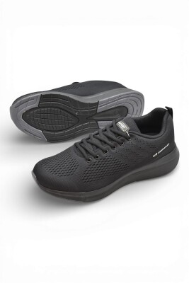 BST-4044 Tam Ortopedik Taban Erkek Spor Ayakkabı Günlük Yazlık Spor Ayakkabı Fileli - 3