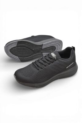 BST-4044 Tam Ortopedik Taban Erkek Spor Ayakkabı Günlük Yazlık Spor Ayakkabı Fileli - 3