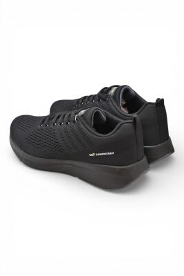 BST-4044 Tam Ortopedik Taban Erkek Spor Ayakkabı Günlük Yazlık Spor Ayakkabı Fileli - 4