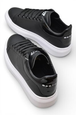 BST-628 Tam Ortopedik Taban Erkek Spor Ayakkabı Günlük Kalın Taban Erkek Spor Ayakkabı - 3