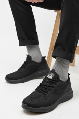 BST-648 Tam Ortopedik Taban Erkek Spor Ayakkabı Günlük Yazlık Spor Ayakkabı Fileli - 1