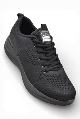 BST-648 Tam Ortopedik Taban Erkek Spor Ayakkabı Günlük Yazlık Spor Ayakkabı Fileli - 6