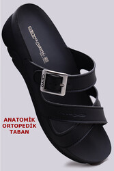 Ceyo Venedik-2 Çapraz Bantlı Kadın Ortopedik Terlik Anatomik - Ceyo