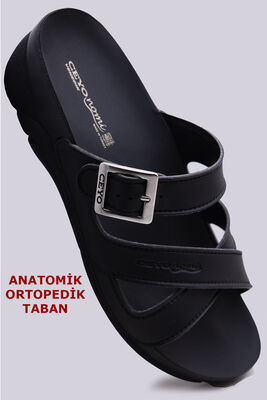Ceyo Venedik-2 Çapraz Bantlı Kadın Ortopedik Terlik Anatomik - 1
