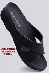 Ceyo Venedik-9 Çapraz Bantlı Kadın Ortopedik Terlik Anatomik - Ceyo
