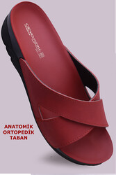 Ceyo Venedik-9 Çapraz Bantlı Kadın Ortopedik Terlik Anatomik - 2