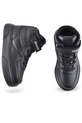 Chıcago TAM Ortopedik Taban Unisex Çocuk Spor Ayakkabı Beyaz Siyah Spor Ayakkabı - Thumbnail