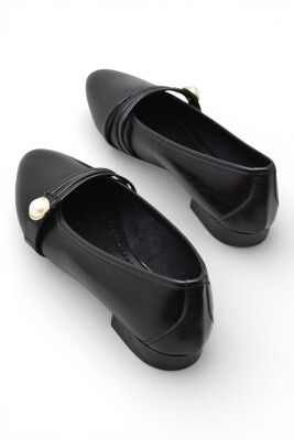 D158 Rahat Taban Günlük Kadın Babet Ayakkabı Nişan Düğün Abiye Kadın Ayakkabısı - 6