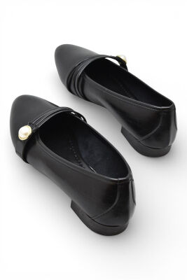 D158 Rahat Taban Günlük Kadın Babet Ayakkabı Nişan Düğün Abiye Kadın Ayakkabısı - 6