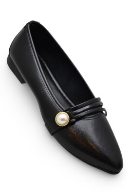 D158 Rahat Taban Günlük Kadın Babet Ayakkabı Nişan Düğün Abiye Kadın Ayakkabısı - 8