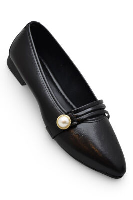 D158 Rahat Taban Günlük Kadın Babet Ayakkabı Nişan Düğün Abiye Kadın Ayakkabısı - 8